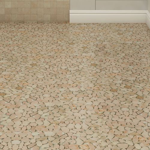 Mosaïque en pierre naturelle - RIVER ROCKS - Interceramic - texturée / de salle de bain / murale