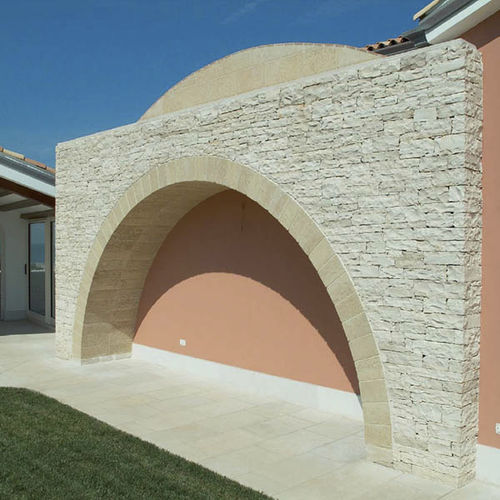 Parement en pierre naturelle - CAVA LITE LISTELLO - Manzi Marmi S.r.l. - extérieur / décoratif