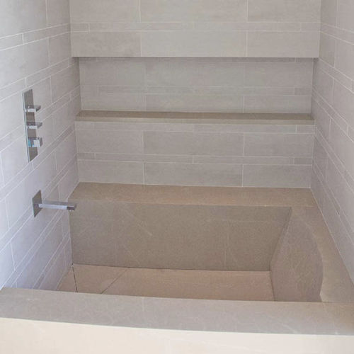 Carrelage en pierre naturelle - GRIGIO CLASSICO - Manzi Marmi S.r.l. - poli / d'intérieur / de salle de bain