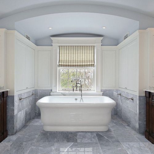 Carrelage en marbre - ALLURE LIGHT - Marble Systems - poli / de salle de bain / mural