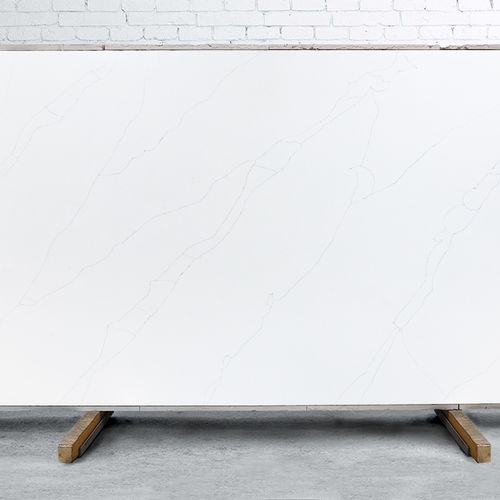 Plaque de pierre en marbre - CALACATTA RAFAEL - Marble Systems - pour mur / polie / aspect marbre