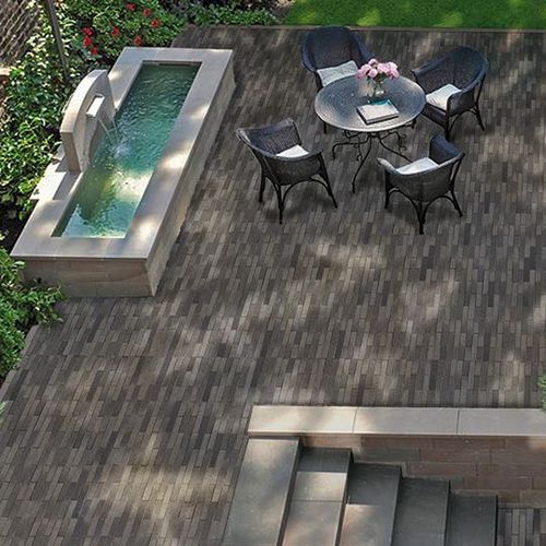 Pavé en clinker - ATLANTIS - ABC Klinker gruppe - d'extérieur / piéton / pour espace public