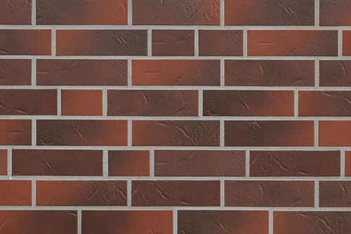 Brique de parement en clinker - ROTBUNT 1307 SERIES - ABC Klinker gruppe