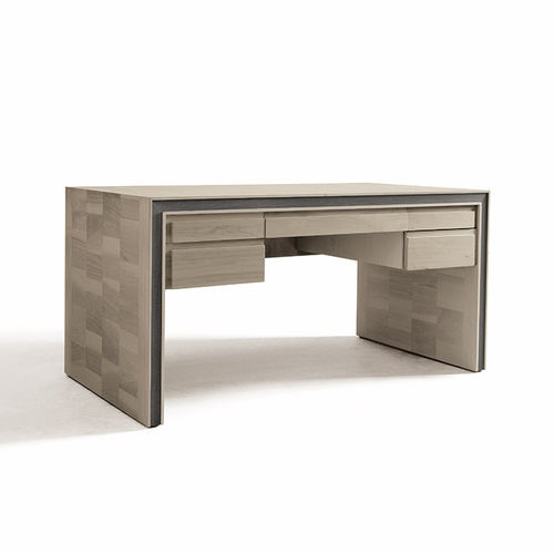 Bureau contemporain - G-626 - Dale Italia - en bois / piétement en panneaux