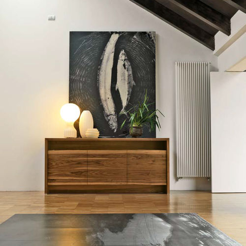 Buffet contemporain - A-150  - Dale Italia - en noyer / marron