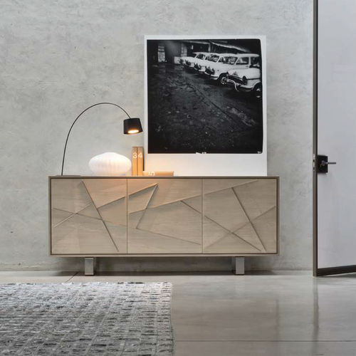 Buffet contemporain - A-642 - Dale Italia - en bois / beige