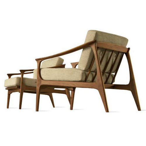 Fauteuil classique - T-101 - Dale Italia - en tissu / en noyer