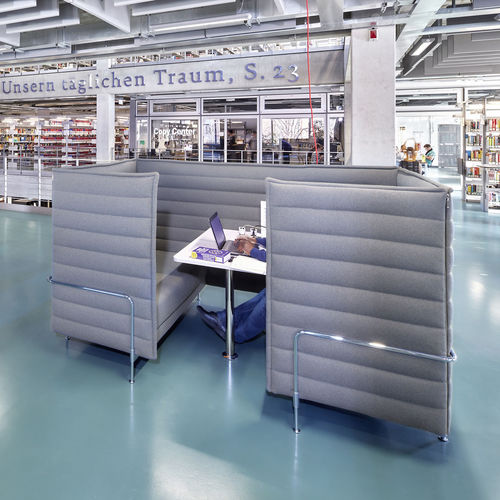 Cellule de concentration acoustique - ALCOVE CABIN - vitra USA - en métal / en acier / en MDF