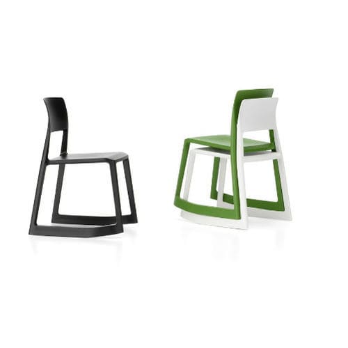 Chaise visiteur contemporaine - TIP TON - vitra USA - d'intérieur / en plastique / avec piètement en ABS
