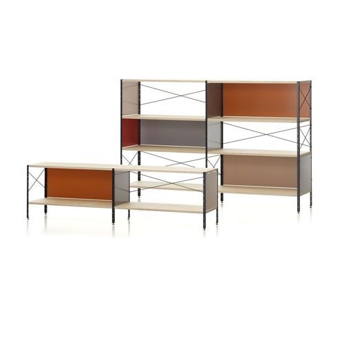 Système d'étagères mural - EAMES UNIT ESU - vitra USA - autoportant / contemporain / en aluminium
