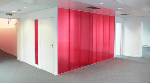 Panneau en polycarbonate pour bâtiment - PANNEAU EN POLYCARBONATE DE COULEUR - PSD-Plastiques - coloré