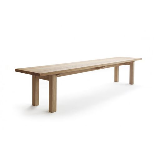 Banc de jardin contemporain - ARKIPELAGO KVI10 - Nikari - en chêne / en frêne