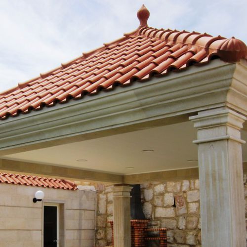 Tuile portugaise - LÓGICA LUSA - Cobert - en terre cuite