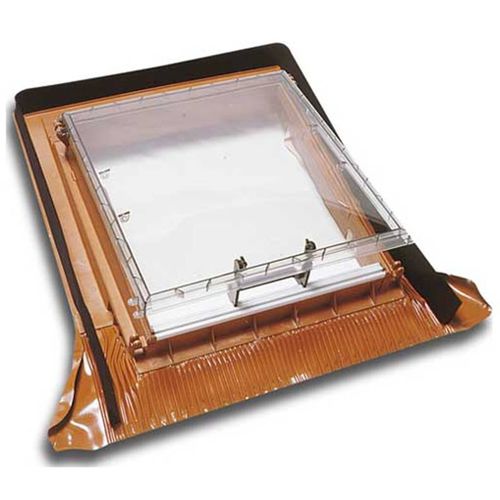 Fenêtre de toit en PVC - Cobert - coulissante / à double vitrage / coupe-feu