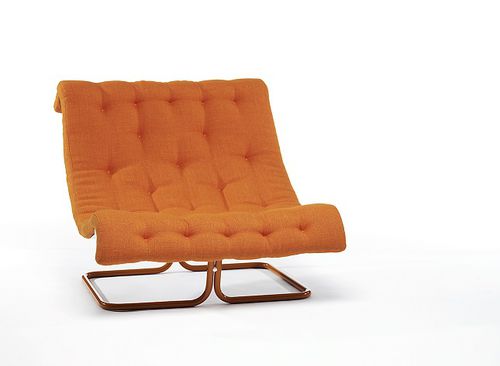 Fauteuil contemporain - TOAD - David design - en cuir / luge