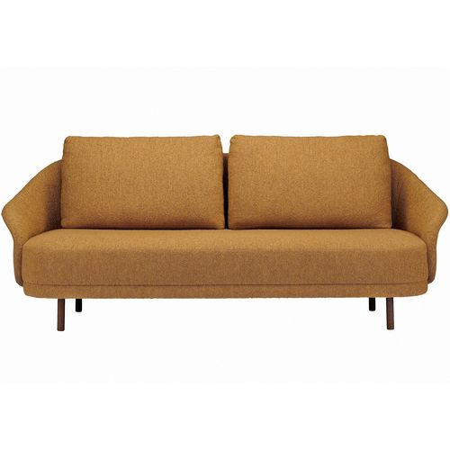 Canapé contemporain - NEW WAVE - NORR11 - en tissu / blanc / orange