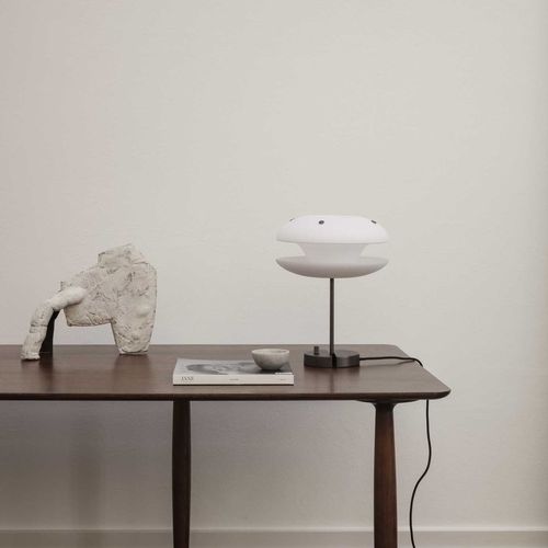 Lampe de table - YOYO - NORR11 - en fer / en verre opalescent / contemporaine