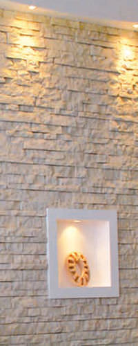 Placage en pierre naturelle - BISOART® - BISOTHERM