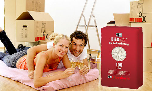 Isolant thermique - BISOLIT® - BISOTHERM - en perlite / en granulats / pour plafond