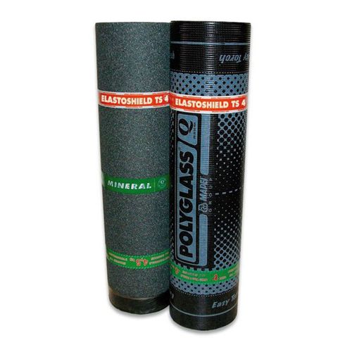 Membrane d'étanchéité de protection - ELASTOSHIELD TS 4 - Polyglass Spa - pour toiture / pour construction de pont / pour bassin