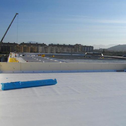 Membrane d'étanchéité pour toiture - MAPEPLAN® T AF  - Polyglass Spa - en rouleau / fibrée / flexible