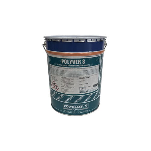 Peinture de protection - POLYVER S - Polyglass Spa - d'extérieur / pour toiture / pour béton