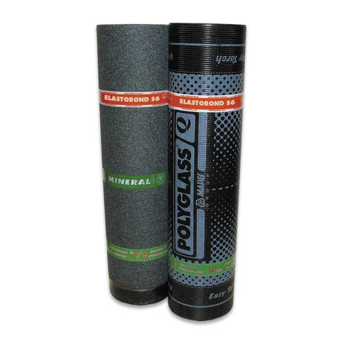 Membrane d'étanchéité de protection - ELASTOBOND S6 - Polyglass Spa - pour toiture / pour construction de pont / pour bassin