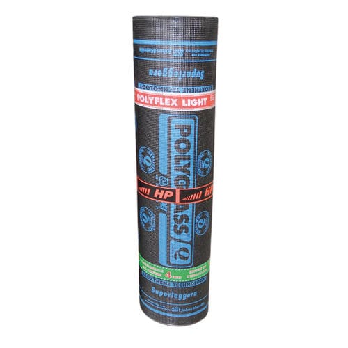 Membrane d'étanchéité de protection - POLYFLEX HP LIGHT - Polyglass Spa - pour construction de pont / pour parking / en rouleau