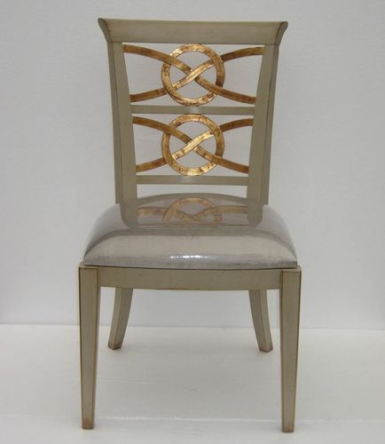 Chaise classique - SCALA : RÉF. 16504 - OVATION Paris - d'intérieur / en tissu / avec piètement en bois