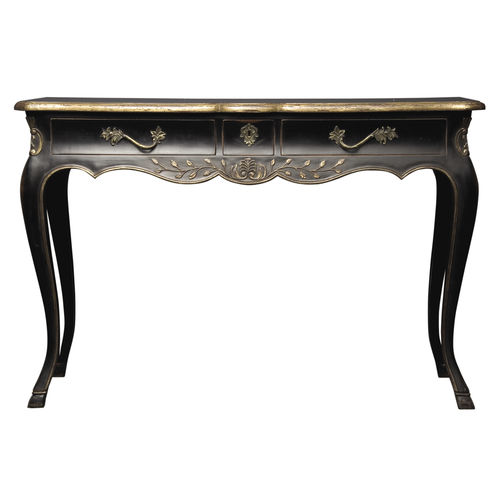 Console Louis XV - RASPAIL : RÉF. 14300 - OVATION Paris - en bois / avec piètement en bois / rectangulaire