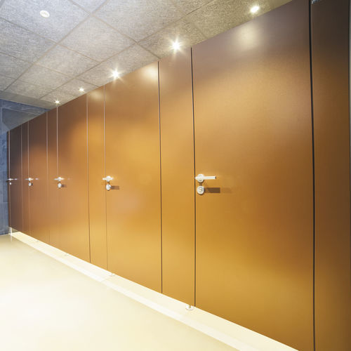 Cabine sanitaire aluminium - classiccell® - KEMMLIT-Bauelemente GmbH - en acier inoxydable / en acier laqué / en polymère