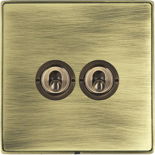 Interrupteur à levier - LINEA-DUO CFX® - Hamilton Litestat - encastré / double / triple