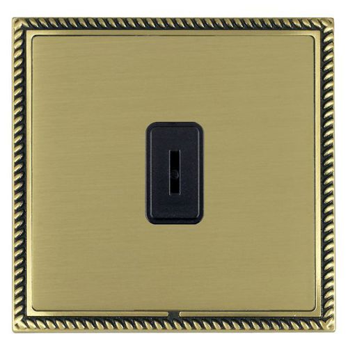 Interrupteur à clé - LINEA-GEORGIAN CFX® - Hamilton Litestat - encastré / en laiton / en bronze