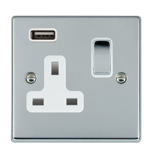 Prise de courant - HARTLAND - Hamilton Litestat - USB / double / murale