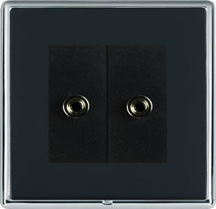 Prise multimédia - LINEA-RONDO CFX® - Hamilton Litestat - double / murale / encastrable