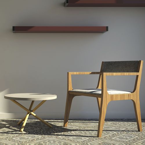 Table basse contemporaine - NODO - Urbi et Orbi - en terrazzo / en béton / ronde