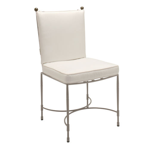 Chaise de jardin classique - AMALFI  - JANUS et Cie - en acier inoxydable / professionnelle / résidentielle
