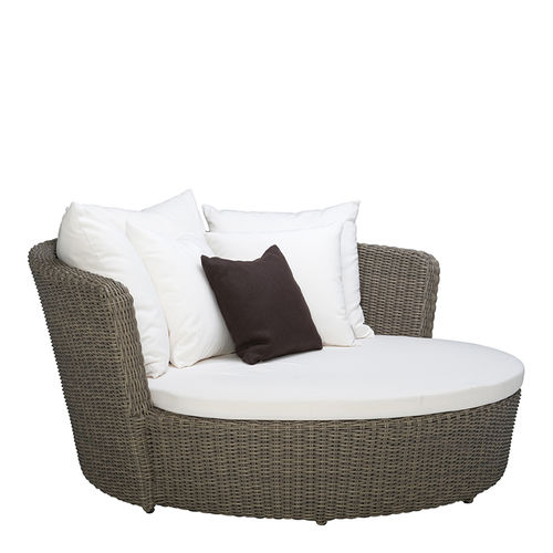 Méridienne classique - SHELL  - JANUS et Cie - en aluminium / en fibres synthétiques / de jardin