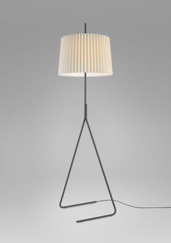 Lampe sur pied - FLIEGENBEIN BL - Kalmar Werkstaetten - en soie / en métal / contemporaine