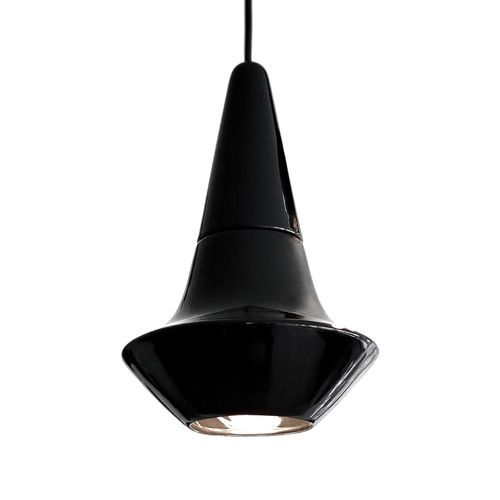 Suspension - SMALL LIGHT 1.0_glossy black - neo - en céramique / design minimaliste / d'intérieur