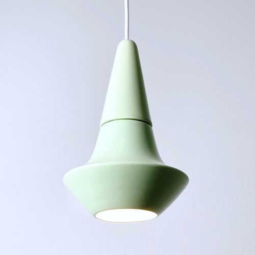 Suspension - SMALL LIGHT 1.0_matte mint - neo - en céramique / design minimaliste / d'intérieur