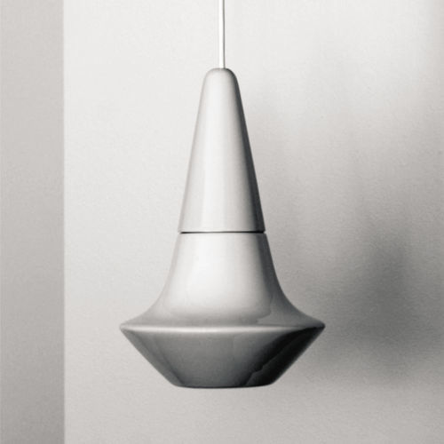 Suspension - SMALL LIGHT 1.0_glossy white - neo - en céramique / design minimaliste / d'intérieur
