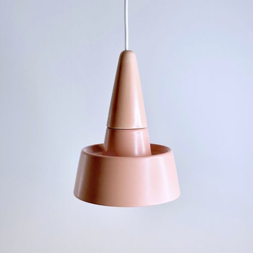 Suspension - SMALL LIGHT 2.0_matte salmon - neo - en céramique / design minimaliste / d'intérieur