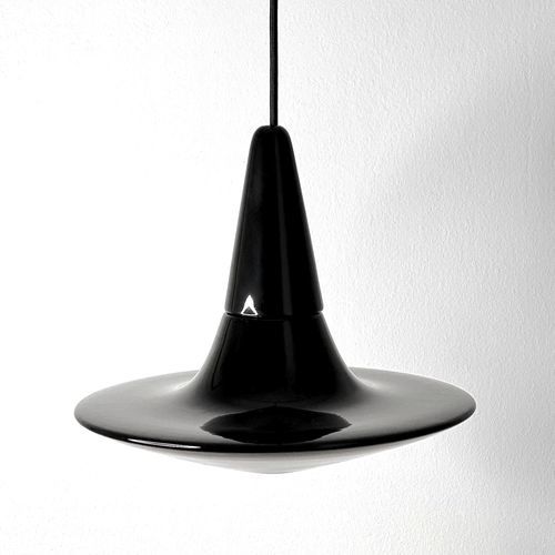 Suspension - SMALL LIGHT 3.0_glossy black - neo - en céramique / design minimaliste / d'intérieur