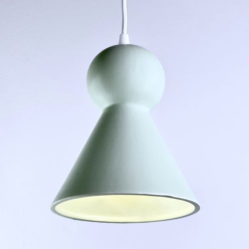 Suspension - LOVER 2.0_matte mint - neo - en céramique / design minimaliste / d'intérieur