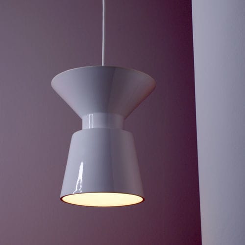 Suspension - TWIN 2.2_glossy white - neo - en céramique / design minimaliste / d'intérieur