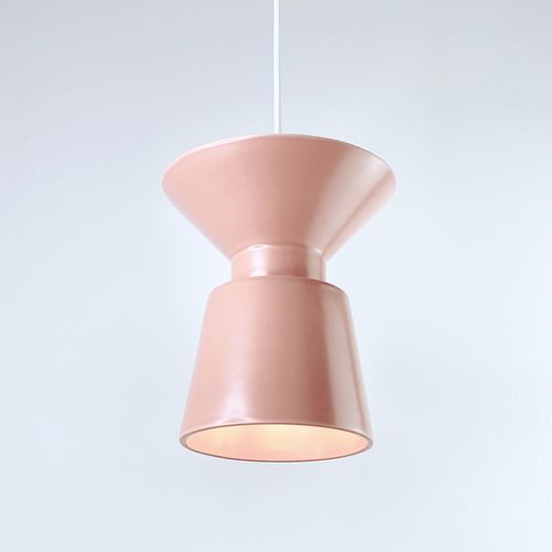 Suspension - TWIN 2.2_matte salmon - neo - en céramique / design minimaliste / d'intérieur
