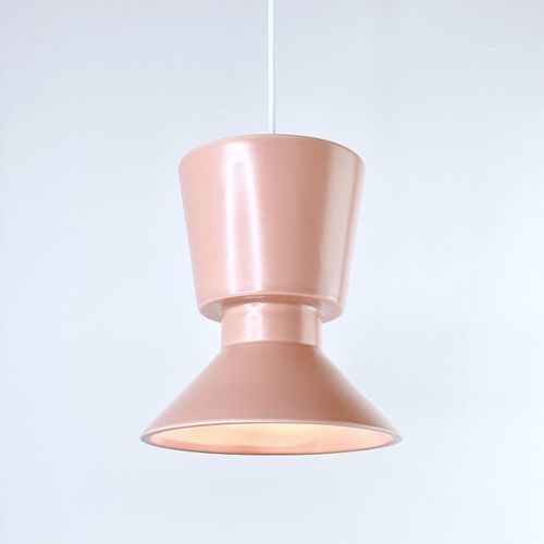 Suspension - TWIN 2.1_matte salmon - neo - en céramique / design minimaliste / d'intérieur