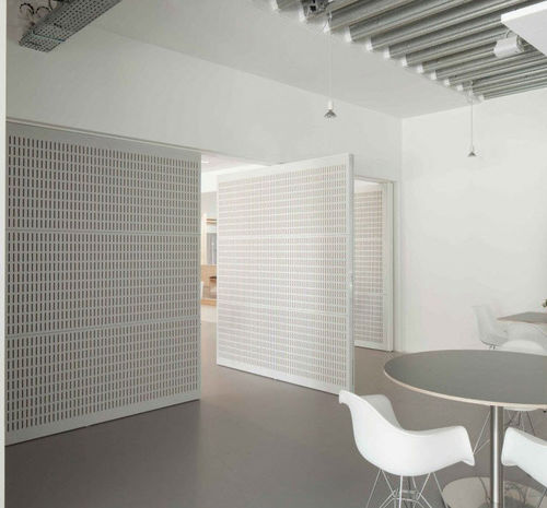 Cloison mobile - Tennis center - Doom, The Netherlands - FritsJurgens - en bois / professionnelle / pour open space