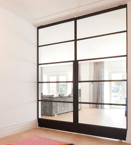 Porte d'intérieur - Amsterdam, the Netherlands - FritsJurgens - en acier / pivotante à axe excentré / contemporaine